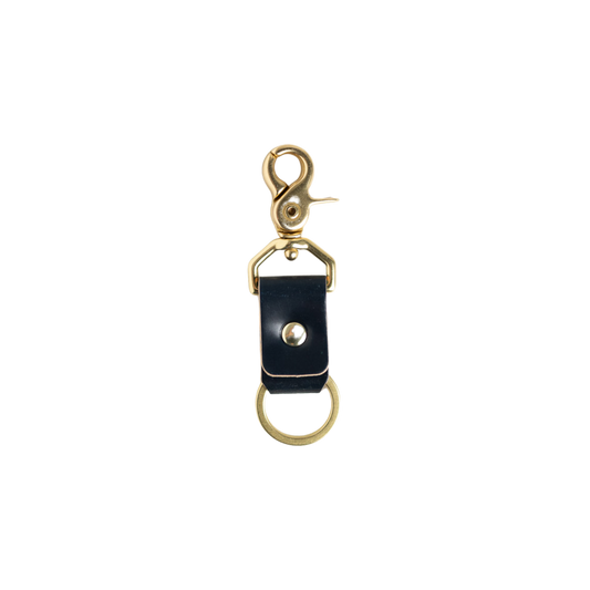Navy Shell Key Loop