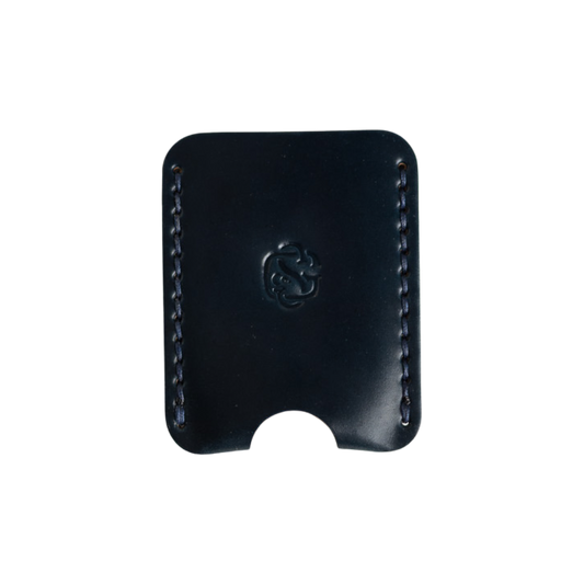 Navy Shell Card Sleeve