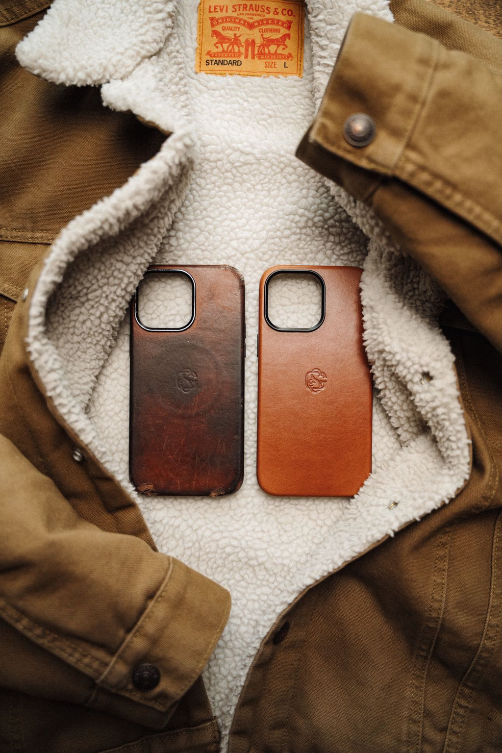 Grove Leather iPhone Case