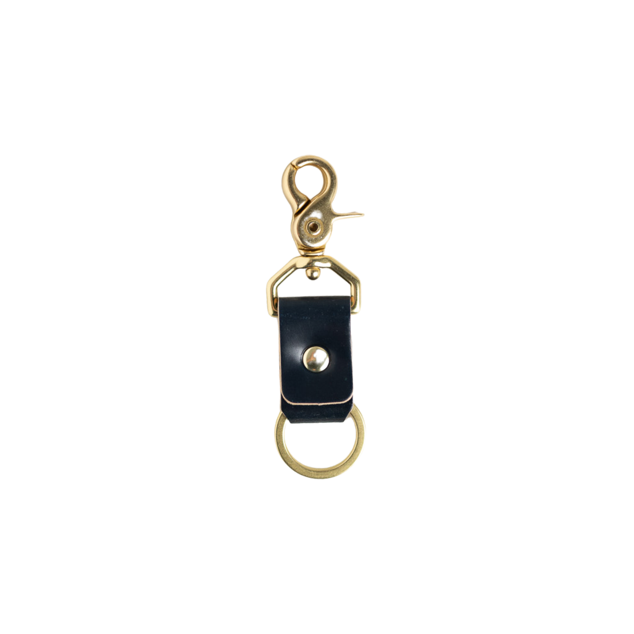 Navy Shell Key Loop
