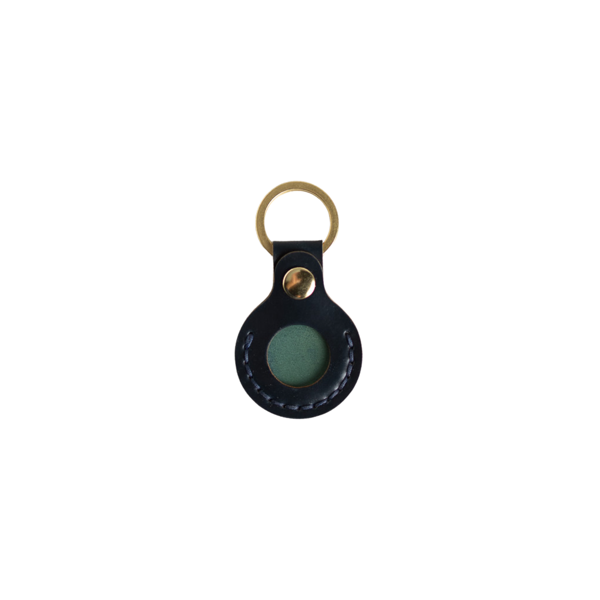 Navy Shell Airtag Holder