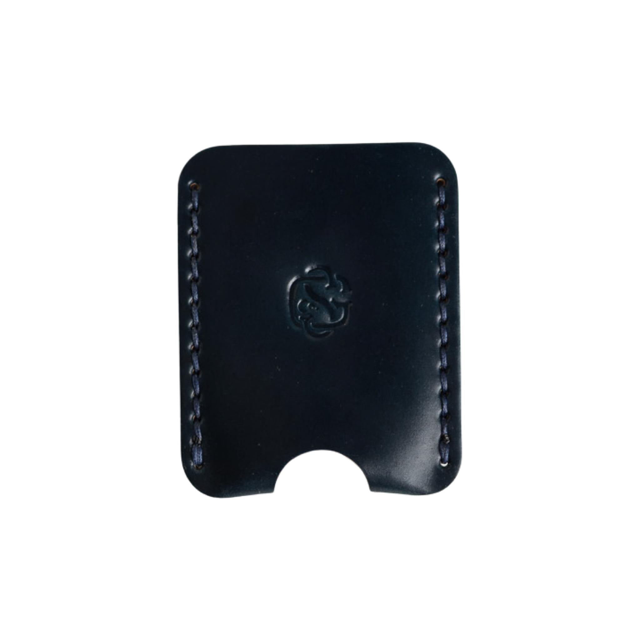 Navy Shell Card Sleeve