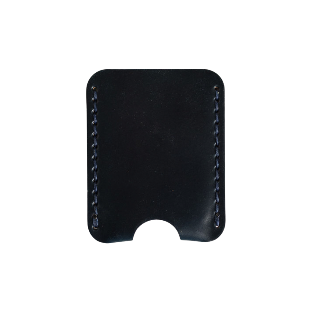 Navy Shell Card Sleeve